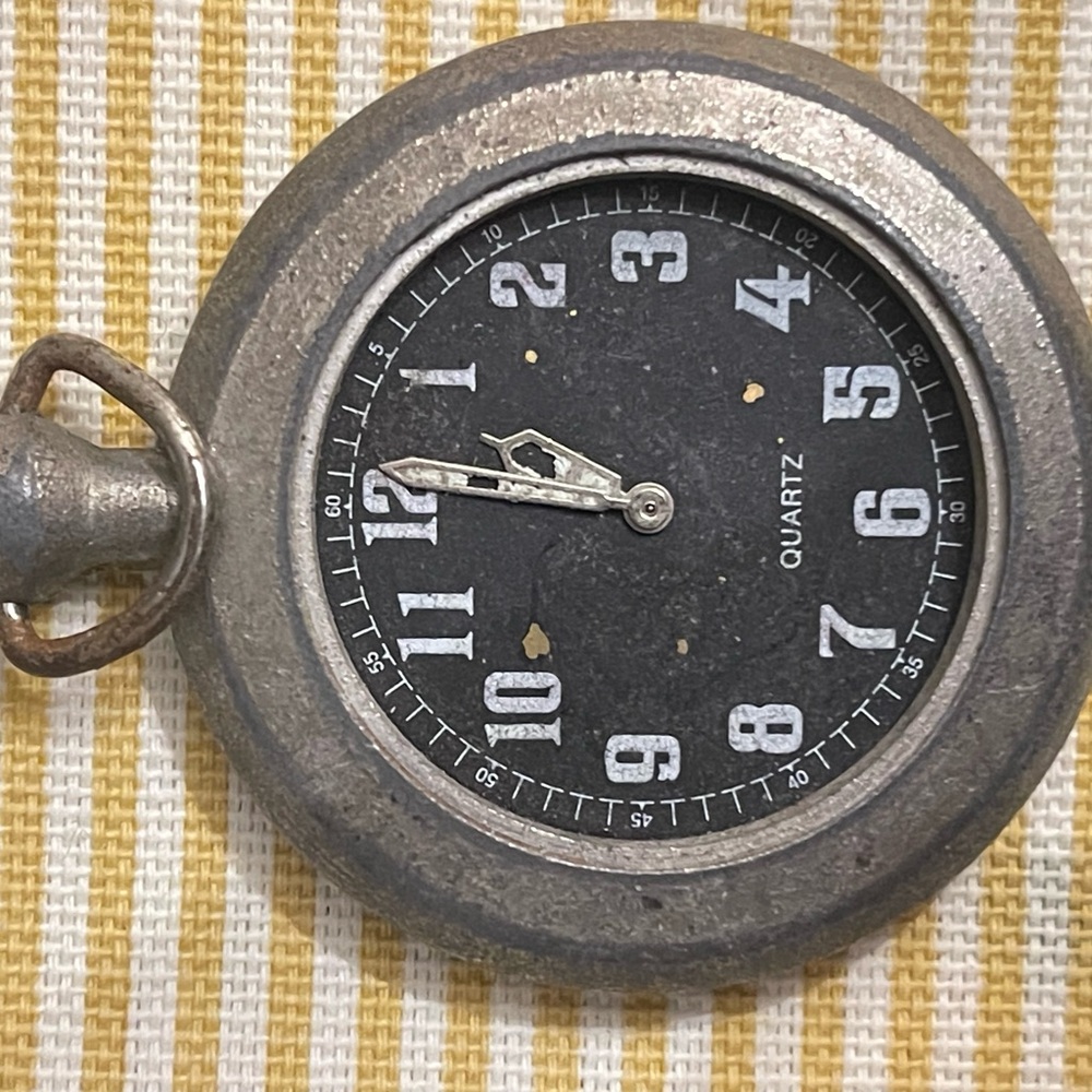 Vintage Style Quartz Pocket Watch